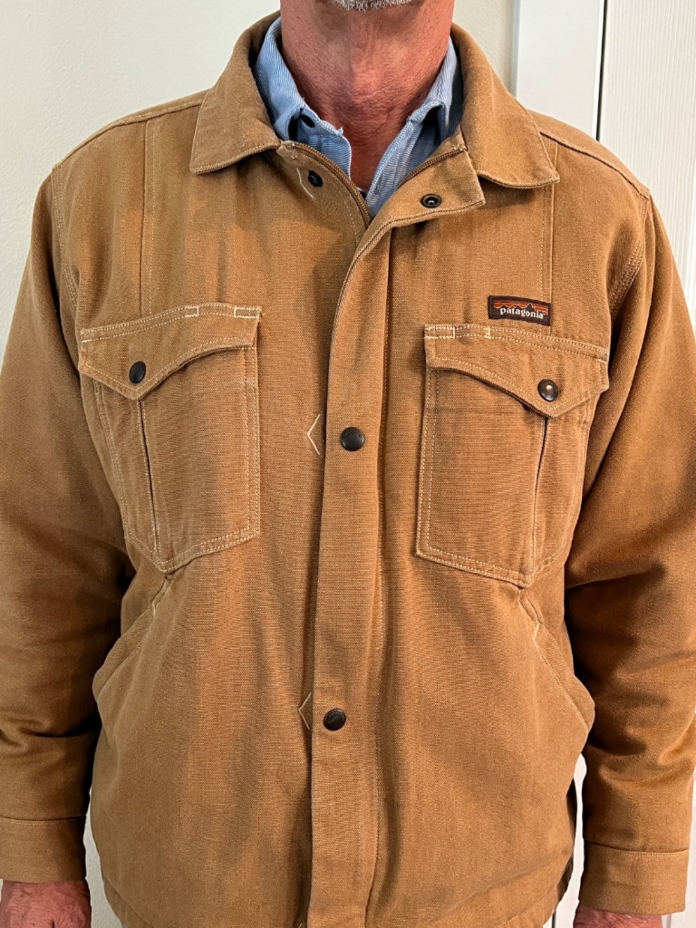 Patagonia Men's XL Iron Forge Relaxed Fit Hemp Canvas Ranch Jacket - Picture 2 of 13
